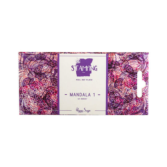 Plaque de stamping Mandala