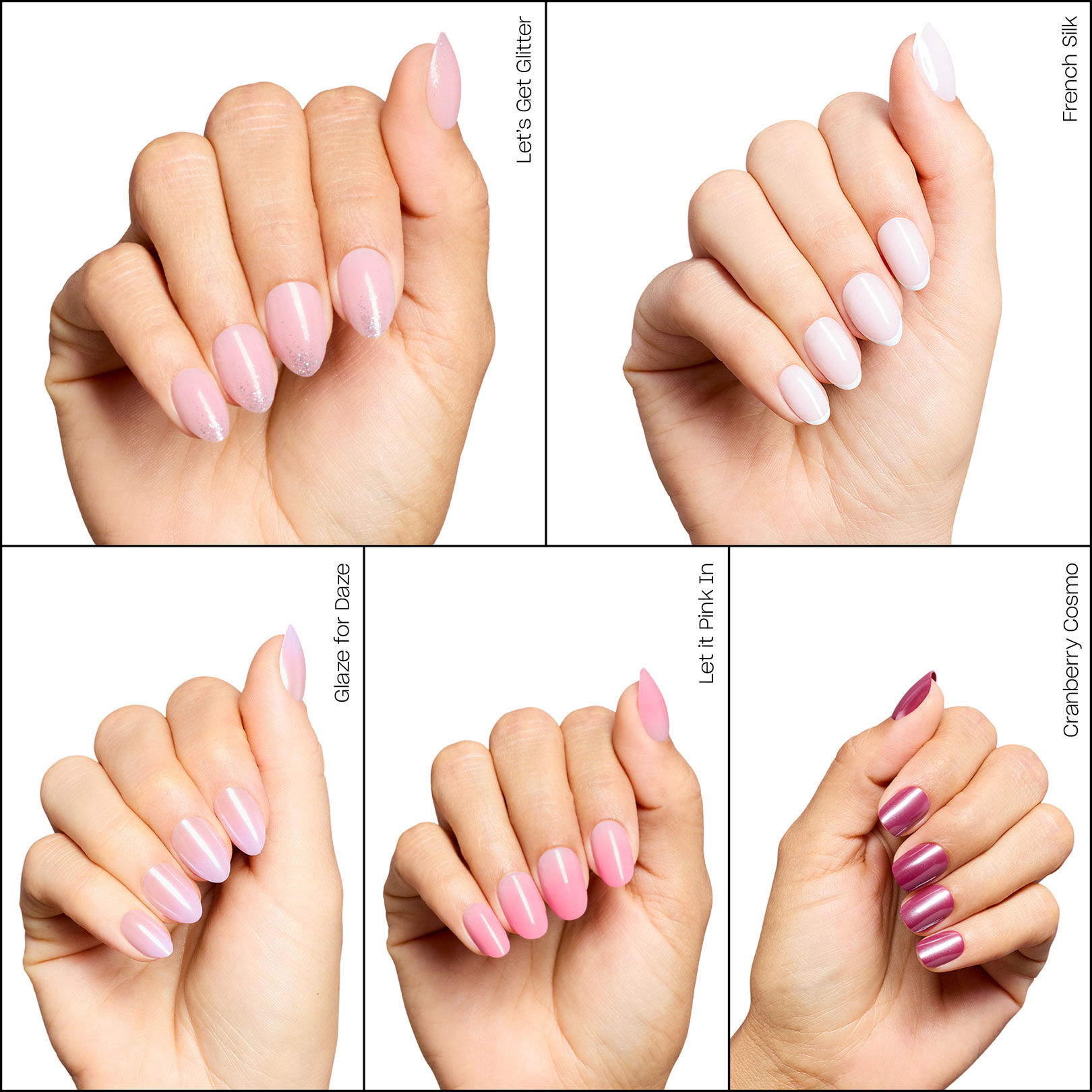 Faux ongles xpress/on glaze for daze
