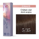 5/35 ch&acirc;tain clair dor&eacute; acajou