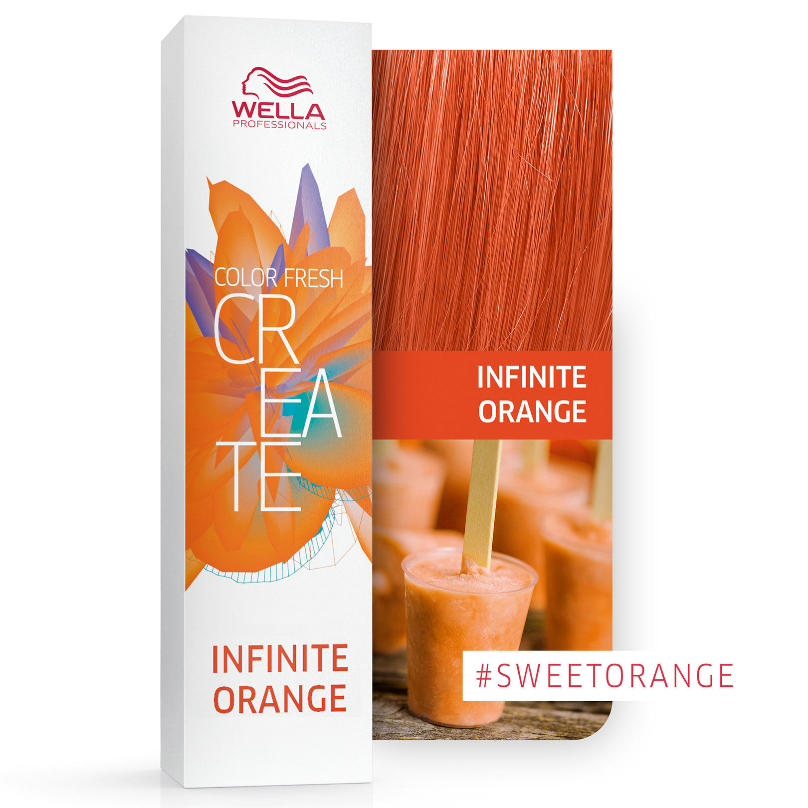 Coloration semi-permanente Color Fresh Create infinite orange