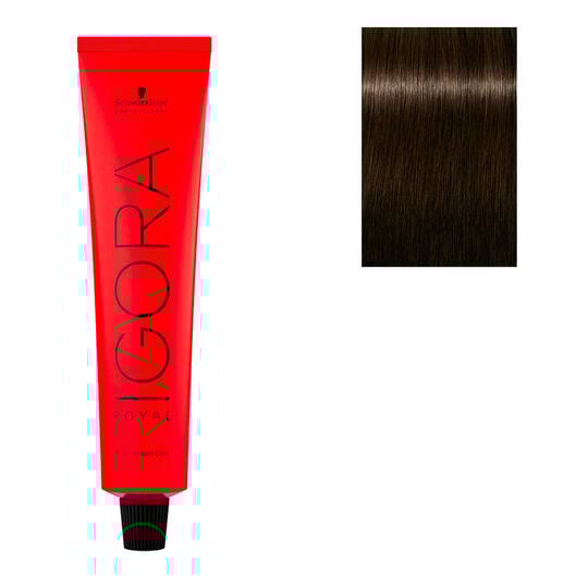 Coloration permanente Igora Royal 3-65 châtain foncé chocolat doré
