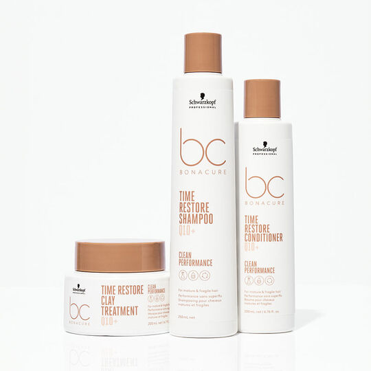 Shampooing pour cheveux matures et fragilisés BC Time Restore