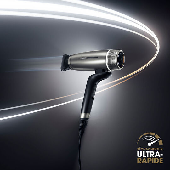 S&egrave;che-cheveux Speed noir / gris