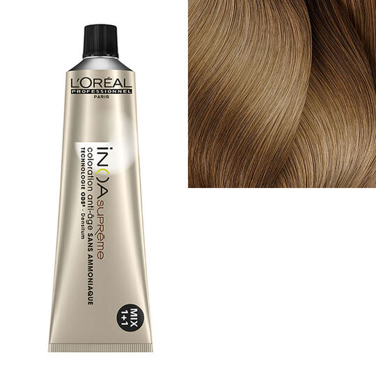 Coloration anti-âge sans ammoniaque Inoa Suprême 9.13 diamant souverain