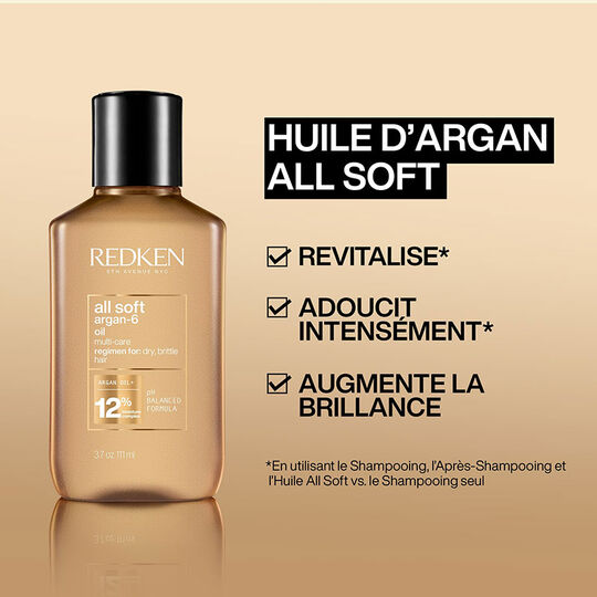 Le rituel hydratant cheveux secs et rêches All Soft