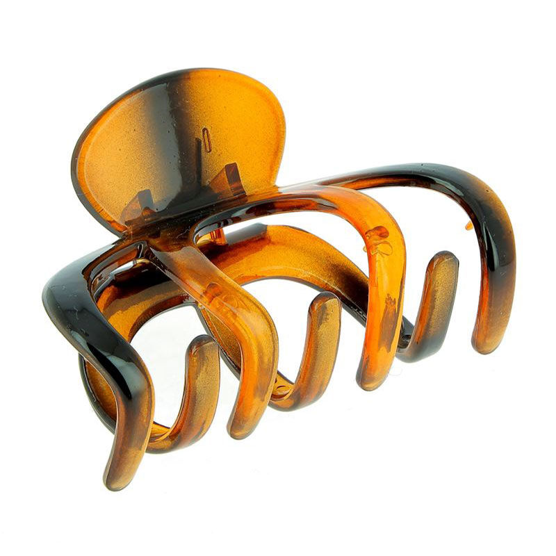 Pince croco plastique large &eacute;caille