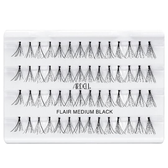 Faux-cils individuels en touffes médium