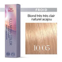 10/05 blond tr&egrave;s tr&egrave;s clair naturel acajou