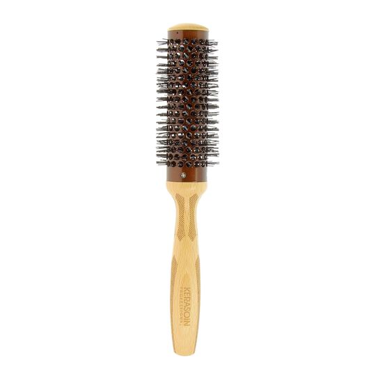 Brosse à brushing céramique et bois 30 mm
