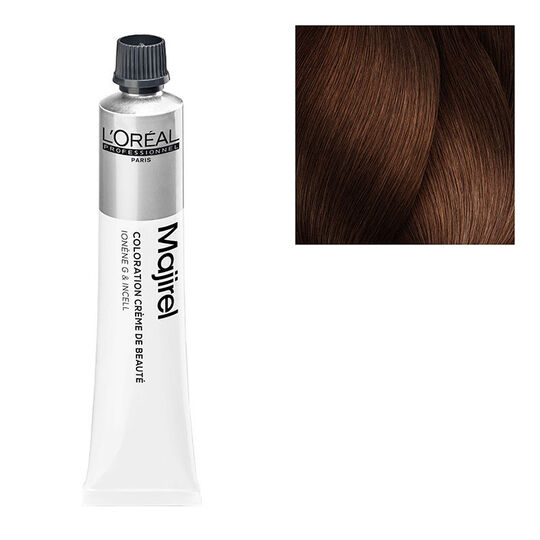 Coloration permanente Majirel 6.35 blond foncé doré acajou