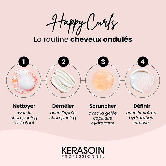 Rituel nourrissant cheveux bouclés Happy Curls