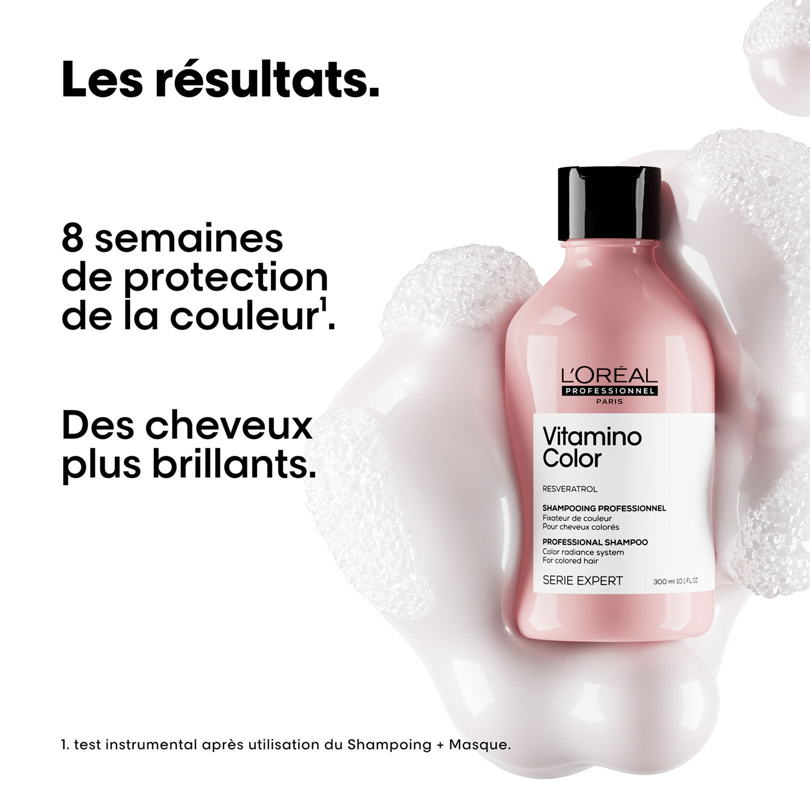 Shampooing cheveux color&eacute;s Vitamino Color 500 ml