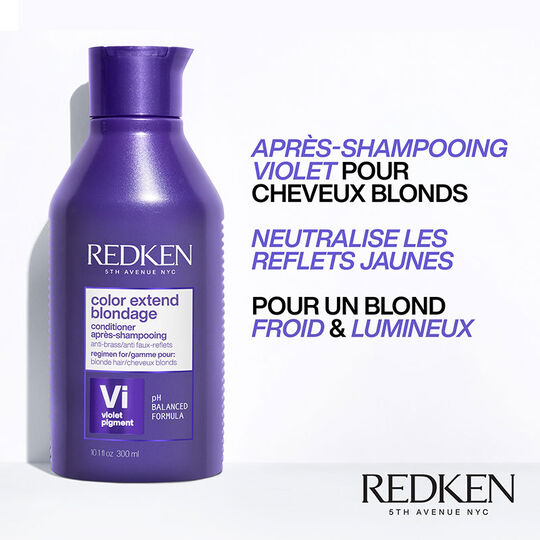 Le rituel Color Extend Blondage pour cheveux blonds