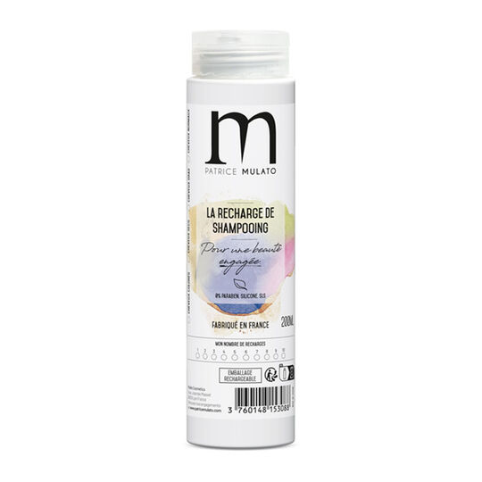 Flacon pour shampooing poudre &agrave; reconstituer