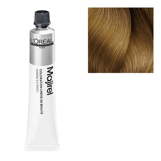Coloration permanente Majirel 8.3 blond clair doré