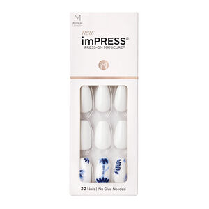 Faux ongles impress tye dye