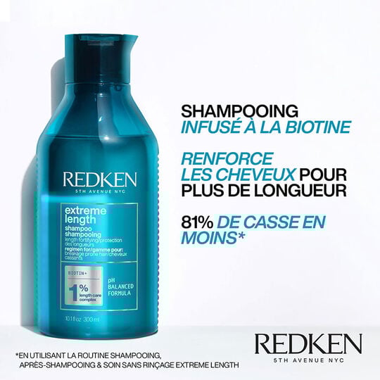 Shampooing fortifiant pour cheveux longs Extreme Length