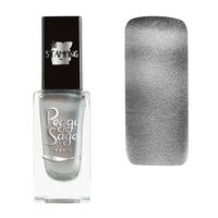 Vernis &agrave; ongles stamping Peggy sage silver