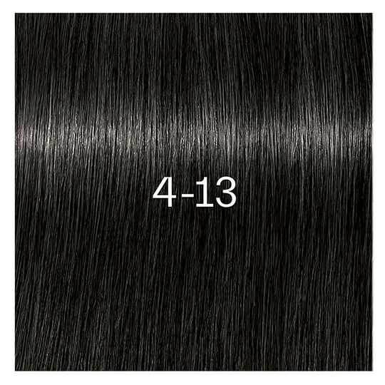 Coloration Igora Zero Amm 4-13 châtain cendré mat