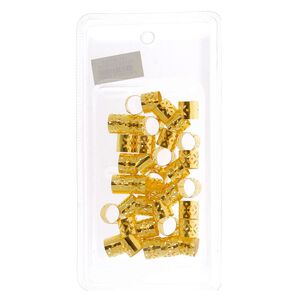 Anneaux bijoux cheveux dor&eacute; grand mod&egrave;le