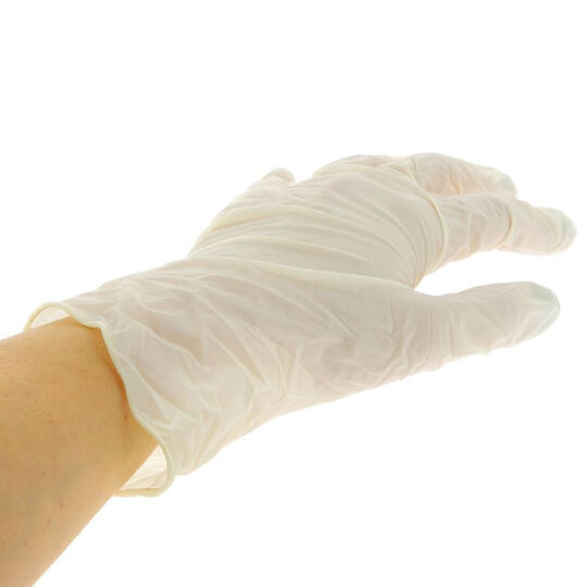 Boite 100 gants latex M