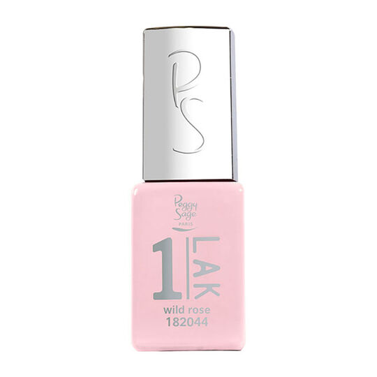 1-LAK vernis semi-permanent 3 en 1 Wild Rose