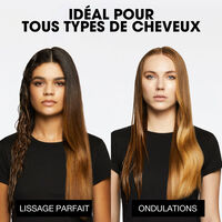 Lisseur séchant Duet Style noir