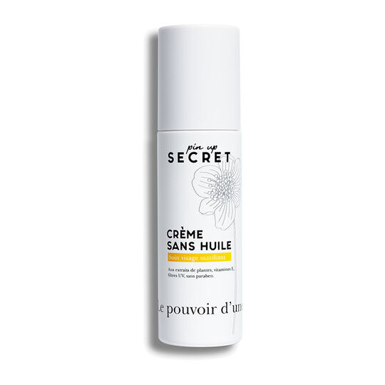 Crème sans huile soin matifiant hydratant visage