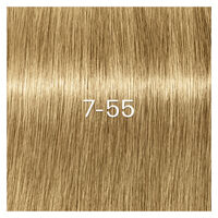 Coloration Igora Zero Amm 7-55 blond doré extra