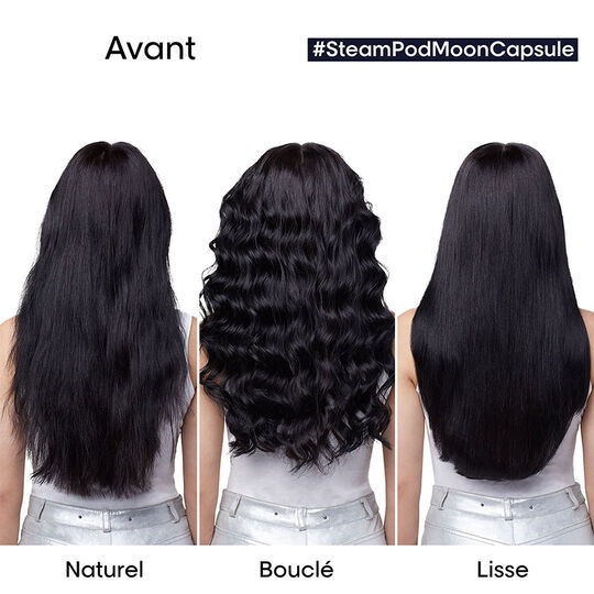 Lisseur-boucleur Vapeur SteamPod 4 en édition limitée Moon Capsule