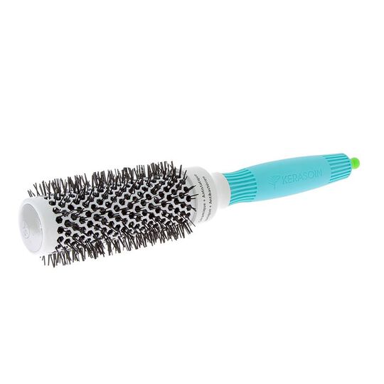 Brosse c&eacute;ramique ionique antistatique antibact&eacute;rienne 35mm