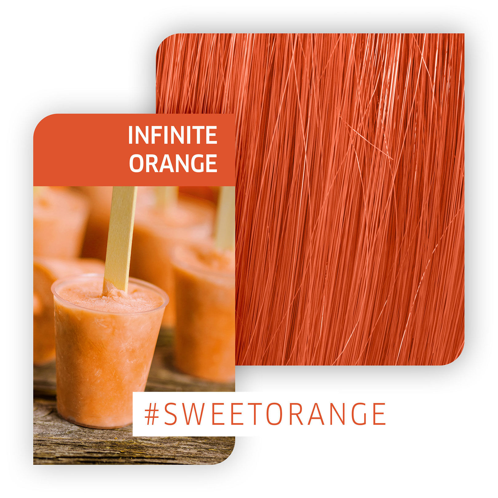 Coloration semi-permanente Color Fresh Create infinite orange