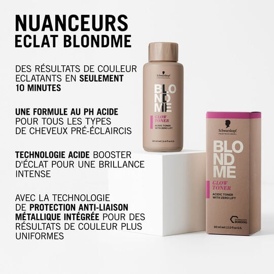 Patine nuanceur &eacute;clat Blondme 10-1 glacier