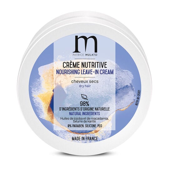 Cr&egrave;me nutritive sans rin&ccedil;age pour cheveux secs