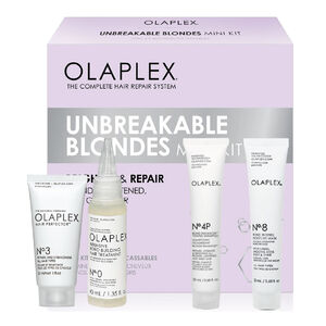 Mini kit pour cheveux blonds incassables