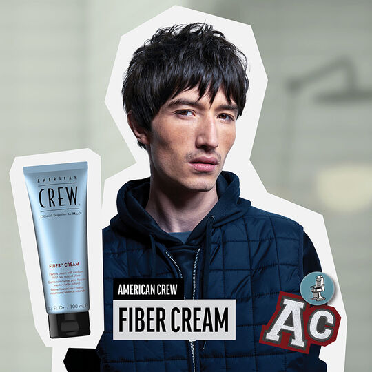 Crème fibreuse de fixation