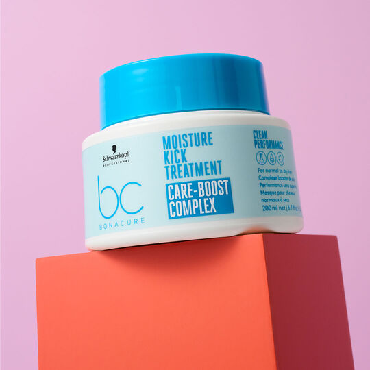 Masque pour cheveux normaux &agrave; secs BC Moisture Kick