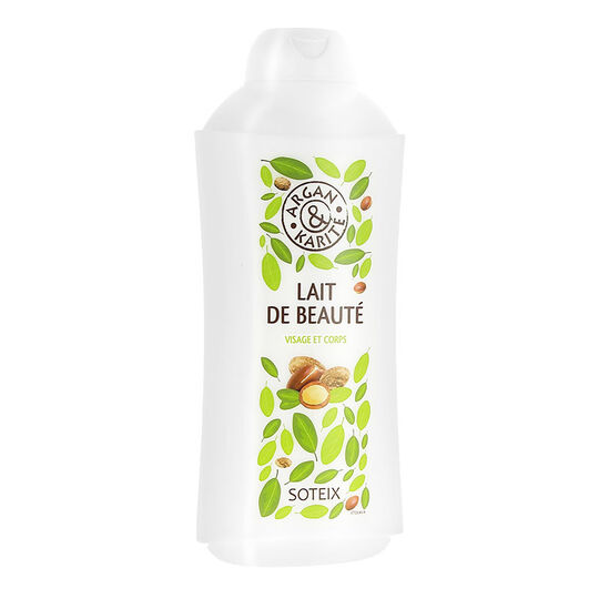 Lait de beaut&eacute; visage et corps Argan & Karit&eacute;