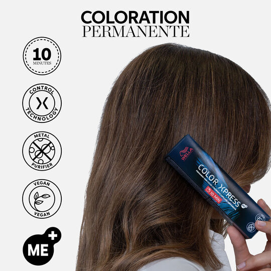 Coloration permanente Color Xpress 7/1 blond cendré