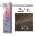 6/16 blond fonc&eacute; cendr&eacute; violet