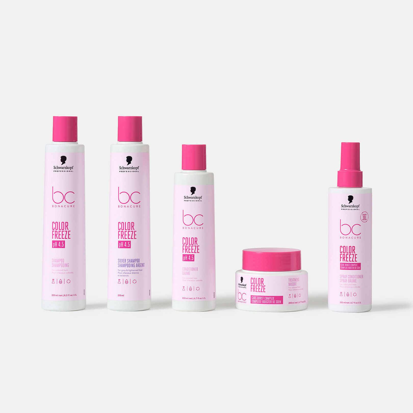 Shampooing pour cheveux color&eacute;s BC Color Freeze 500ml
