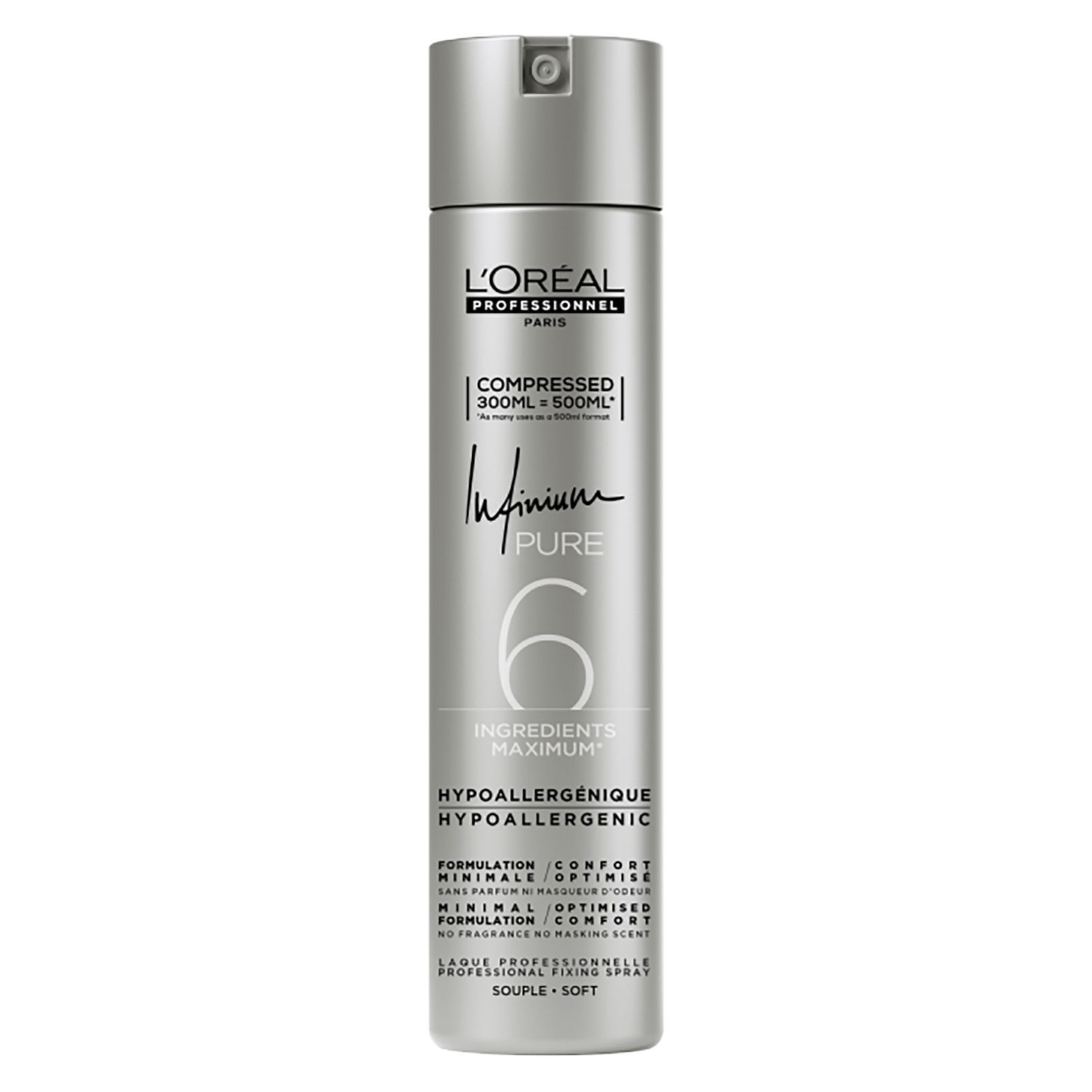 Laque Infinium Pure fixation souple 300ml