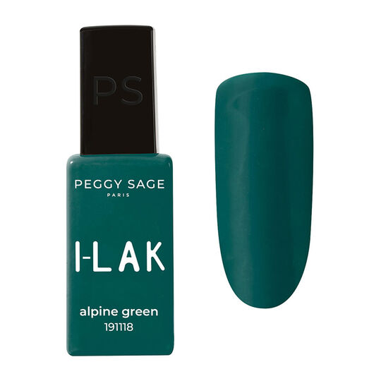 Vernis semi-permanent I-LAK alpine green