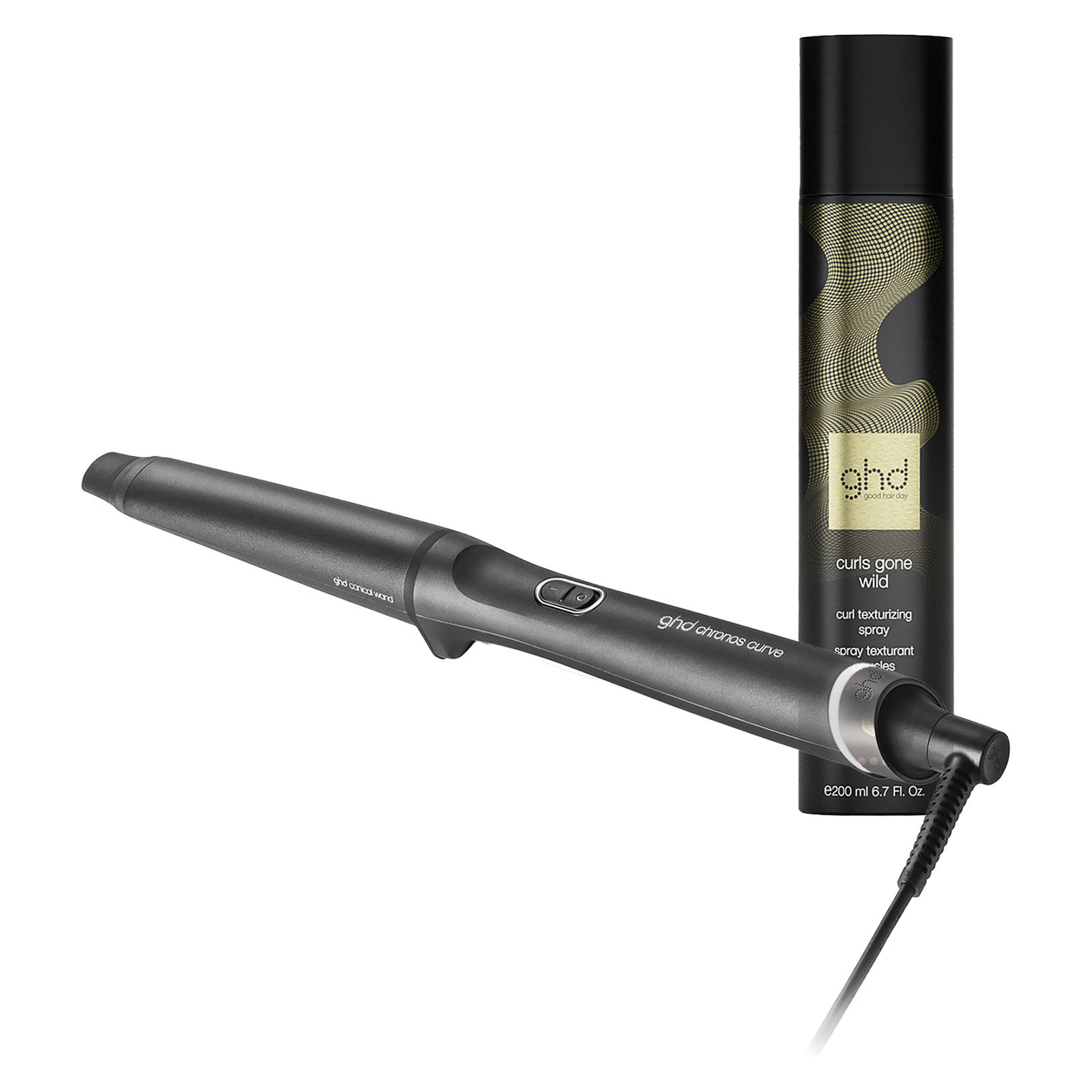 Duo Chronos Curve Conical Wand et Curls Gone Wild