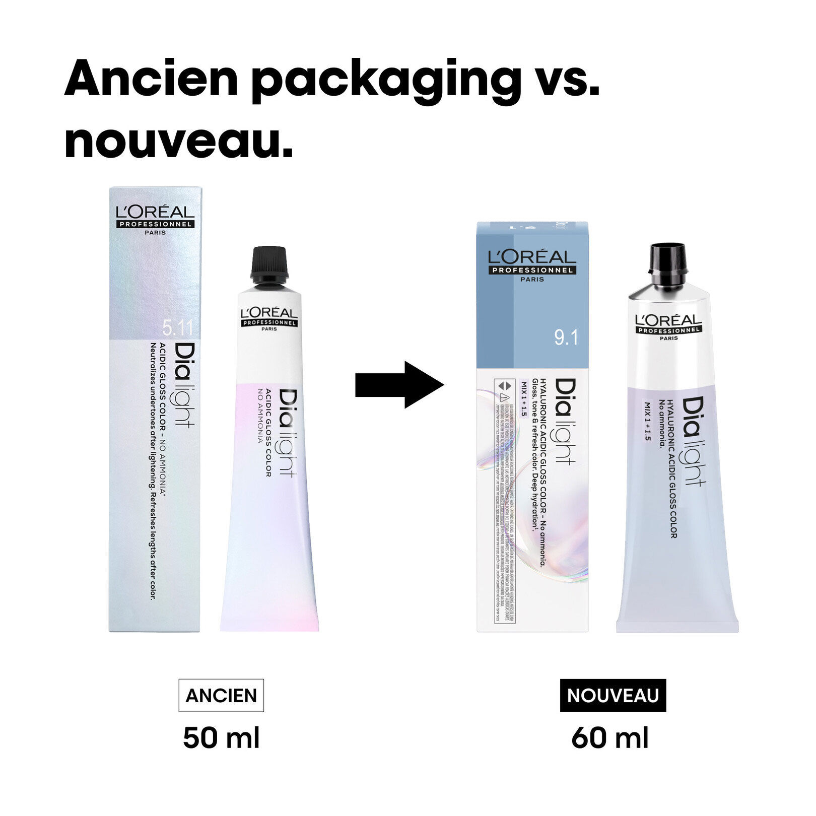Coloration ton sur ton Dia light Hyaluronic 5 ch&acirc;tain clair