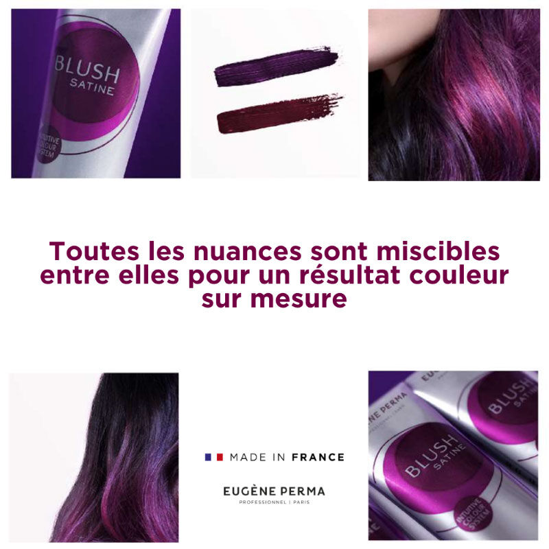Coloration temporaire Blush Satine Gris Acier Fonc&eacute;