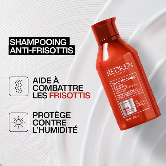 Le rituel Frizz Dismiss pour cheveux rebelles et indisciplin&eacute;s