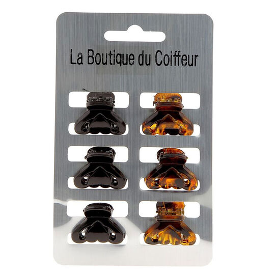 Petites pinces croco c&oelig;ur