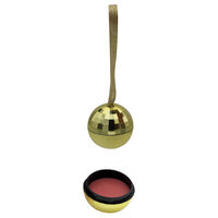 Boule de Noël gloss à lèvres doré