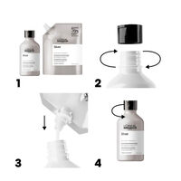 Shampooing déjaunissant Silver recharge 500ml